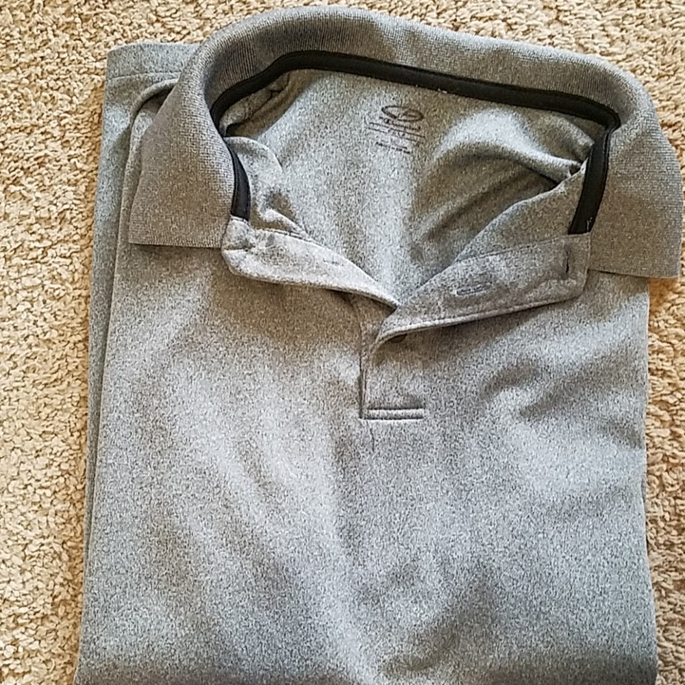 👕 CHAMPION GOLF 👕 GRAY POLO SHIRT